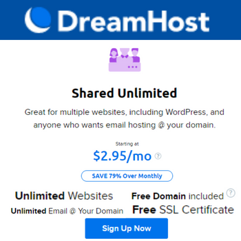 Dreamhost offer